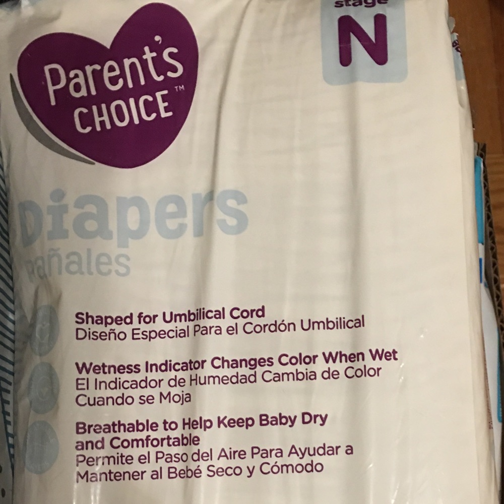 New diapers never used.